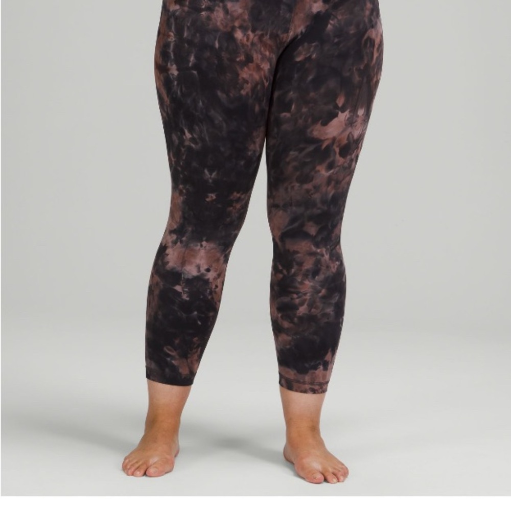 lululemon athletica Black and Brown Leggings